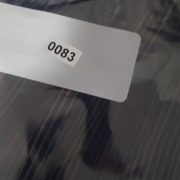 Christopher & Banks Dark Blue Pinstripe Blouse - Picture 4 of 4